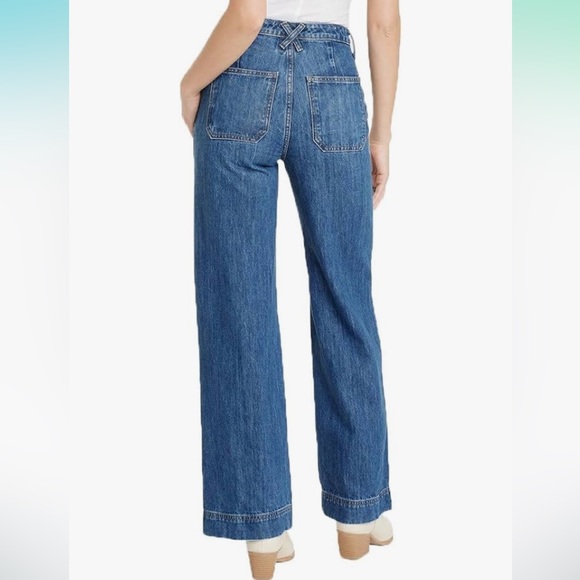 Universal Thread Denim - Universal Thread High Rise Wide Leg Jeans Size 10